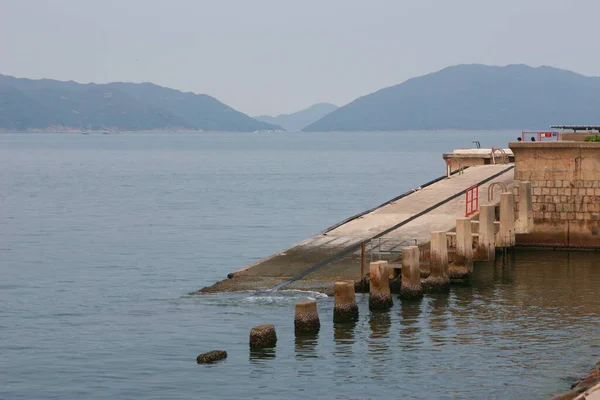 Muelle Port Shelterm Sai Kung — Foto de Stock