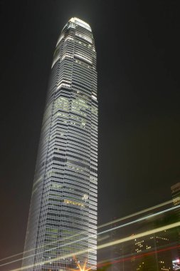 22 Ekim 2004 Orta Hong Kong 'daki Modern ofis binaları.