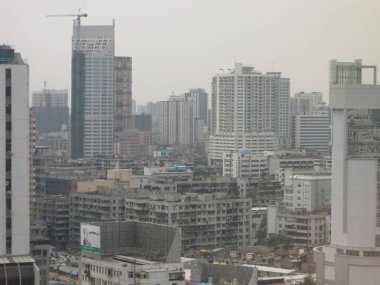 2 Ekim 2004 Pekin Yolu, Guangzhou, Çin şehir manzarası