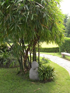 1 Ekim 2004 Fangcun Wong Tai Sin Tapınağındaki bahçe