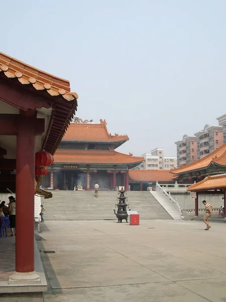 Octubre 2004 Paisaje Del Templo Fangcun Wong Tai Sin —  Fotos de Stock