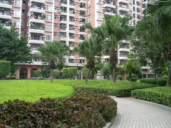 Oct 2004 New Residential Buildings Guangzhou China — Stock Photo, Image