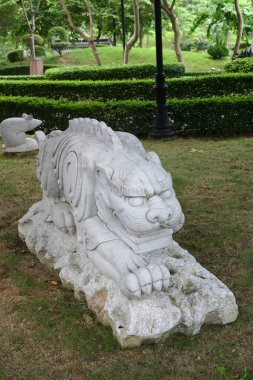 Çin stil parkında 4 Eylül 2004 Zodiac Heykeli, Hong Kon