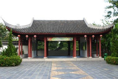 Pagoda Tapınağı Kowloon Duvarlı Şehir Parkı Hong Kong
