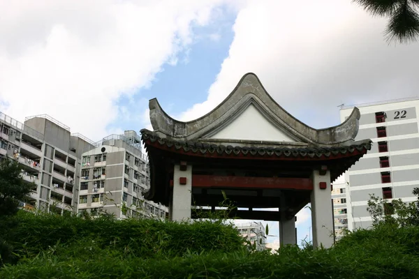 Chinese Pavilion Kowloon Walled City Park — Stock Photo, Image