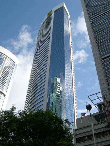 September 2004 Bürogebäude Und Hotels Admiralty — Stockfoto