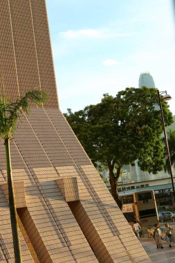 4 Eylül 2004 Tsim Sha Tsui 'deki Hong Kong Kültür Merkezi, Kowloon, Hong Kong