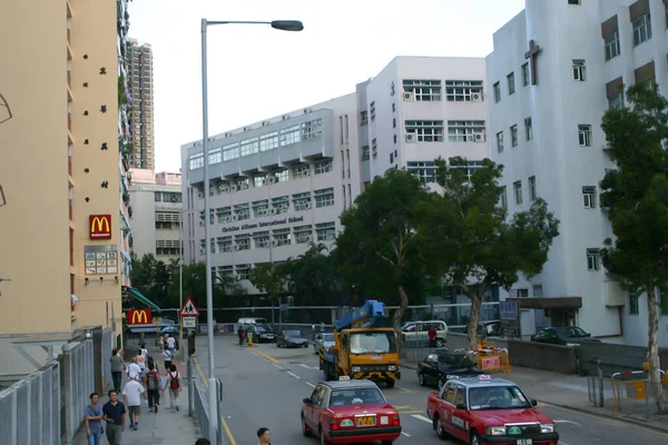 September 2004 Der Street View Hongkong — Stockfoto