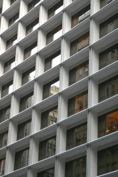 Wrz 2004 Zewnętrzny Widok Budynku Hongkongu — Zdjęcie stockowe