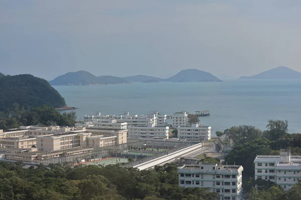 Oct 2021香港の石Pik刑務所の外観 — ストック写真