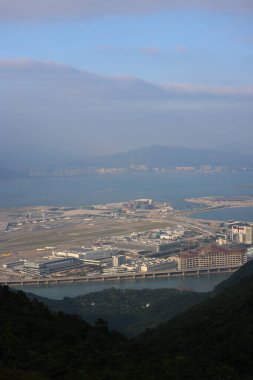 24 Ekim 2021 Uluslararası havalimanı Lantau Adası, Hong Kong 