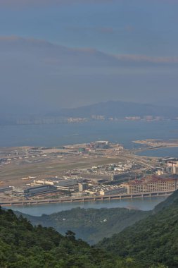 24 Ekim 2021 Hong Kong Uluslararası Havaalanı, Chek Lap Kok 
