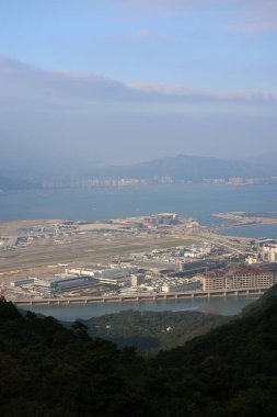 24 Ekim 2021 Hong Kong Uluslararası Havaalanı, Chek Lap Kok 