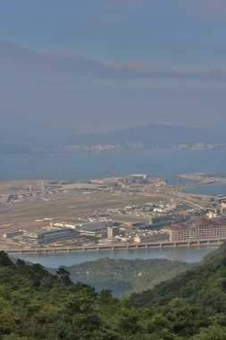 24 Ekim 2021 Hong Kong Uluslararası Havaalanı, Chek Lap Kok 