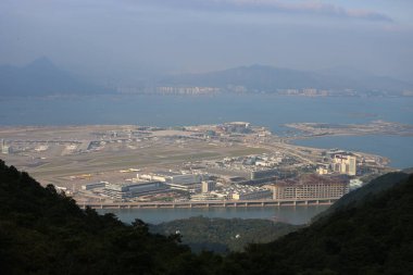 24 Ekim 2021 Hong Kong Uluslararası Havaalanı, Chek Lap Kok 