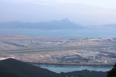 24 Ekim 2021 Kargo Terminali, Hong Kong Uluslararası Havaalanı