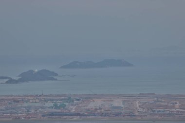 24 Ekim 2021 Uluslararası havalimanı Lantau Adası, Hong Kong