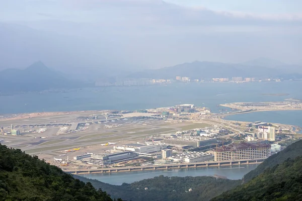 银角香港国际机场2021年10月24日 — 图库照片
