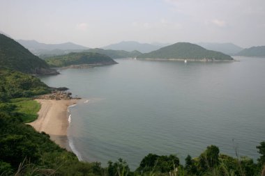 Sai kung 'daki Pak Shui Wun plajı.