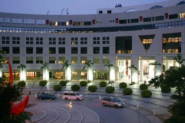Wrz 2004 Centrum Placu Wejściowego Uniwersytetu Nauki Techniki Hongkongu — Zdjęcie stockowe