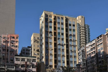 25 Ekim 2021. Prens Edward, Hong Kong 'da bir tong lau.