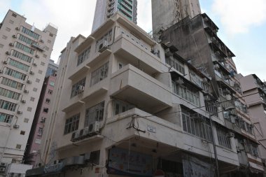 25 Ekim 2021, Yau Ma Tei 'deki eski ev, Tong Lau