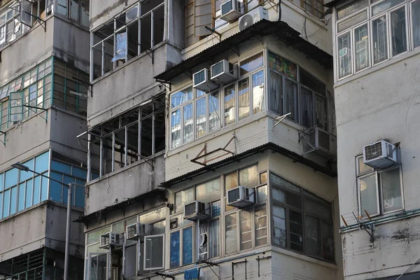 Oct 2021 Old Housing Building Hong Kong Sham Shui — Stock Photo, Image