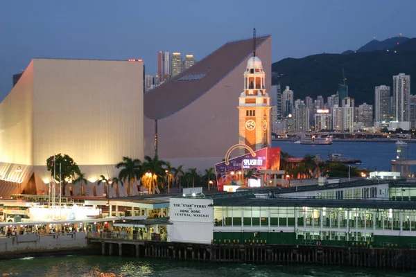 Ago 2004 Traghetto Tradizionale Sull Isola Kowloon Hong Kong — Foto Stock