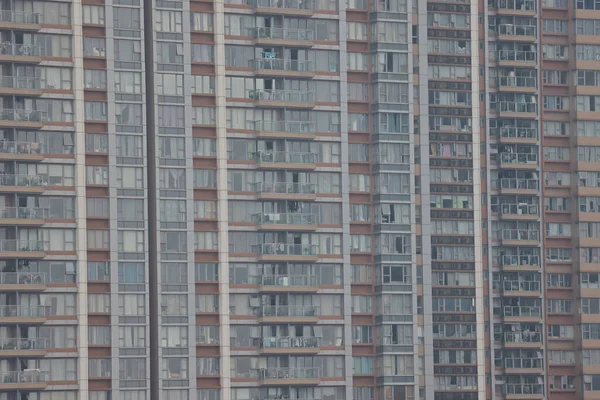 Octubre 2021 Los Edificios Apartamentos Residenciales Hong Kong — Foto de Stock