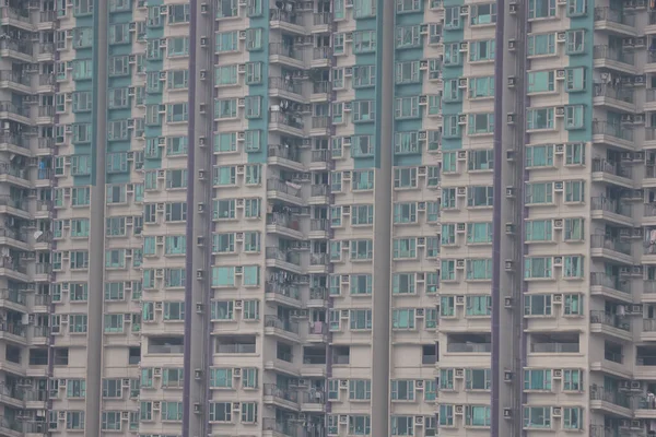 Oct 2021 Residential Apartment Buidlings Hong Kong — Stock Photo, Image
