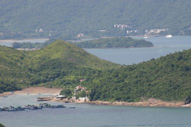 Ma Nam Wat 'taki balık çiftliği, sai kun.