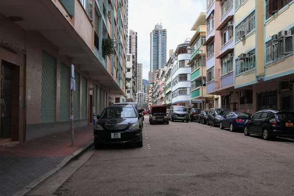 Luglio 2021 Abitazioni Residenziali Nella Zona Metà Strada Kwa Wan — Foto Stock