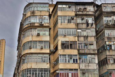 17 Temmuz 2021: Kwa Wan, Hk 'deki eski daire.
