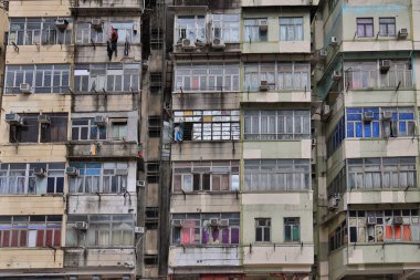 17 Temmuz 2021: Kwa Wan, Hk 'deki eski daire.