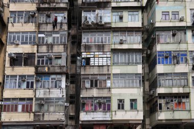 17 Temmuz 2021: Kwa Wan, Hk 'deki eski daire.