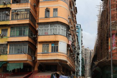 17 Temmuz 2021: Kwa Wan, Hk 'deki eski daire.