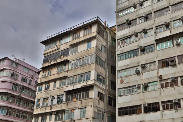 Julio 2021 Viejo Apartamento Bajo Kwa Wan — Foto de Stock