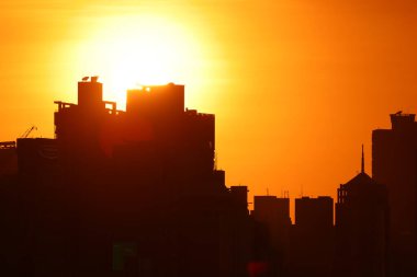 13 Kasım 2021 Orta ve Batı Bölgesi, Hong Kong 'un batısı. 