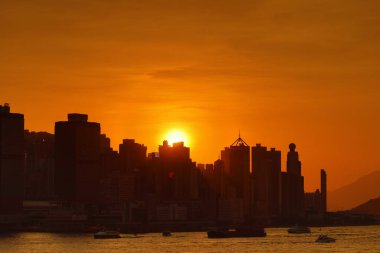 13 Kasım 2021 Orta ve Batı Bölgesi, Hong Kong 'un batısı. 