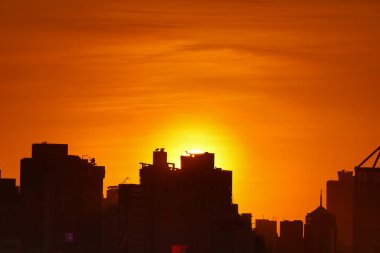 13 Kasım 2021 Orta ve Batı Bölgesi, Hong Kong 'un batısı. 