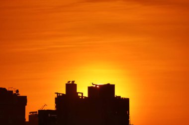 13 Kasım 2021 Orta ve Batı Bölgesi, Hong Kong 'un batısı. 