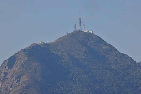 Nov 2021 Wandelpad Radiostation Kowloon Peak Hong Kong — Stockfoto