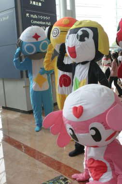 31 Temmuz 2005 Comic Party 'deki güzel Cosplayer,