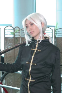 31 Temmuz 2005 Comic Party 'deki güzel Cosplayer,