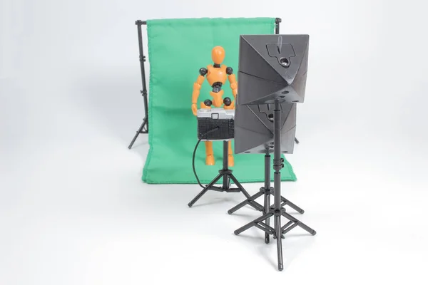 Scale Photography Studio Model — Stock Photo, Image