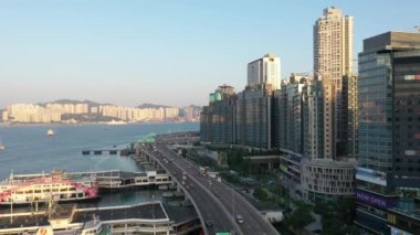 Causeway Bay North Point 'in hava görüntüleri, Victoria Park, Hong Kong