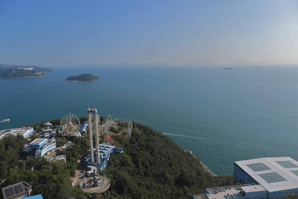 2021年11月18日海洋公园塔海洋公园 俯瞰南中国海 — 图库照片