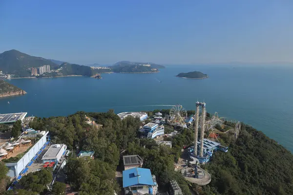 2021年11月18日海洋公园塔海洋公园 俯瞰南中国海 — 图库照片
