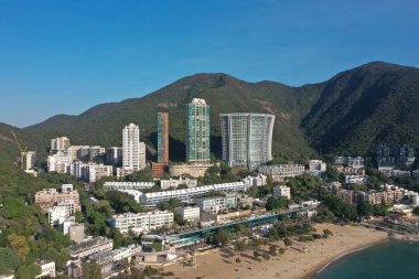 27 Kasım 2021, Repulse Körfezi, Hong Kong 'daki lüks yerleşim alanı.