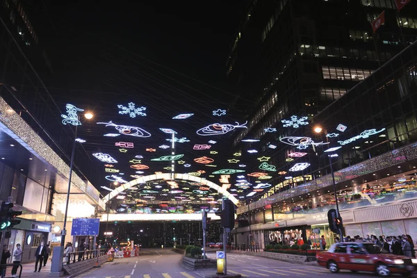 Dic 2021 Decoraciones Navidad Este Tsim Sha Tsui — Foto de Stock